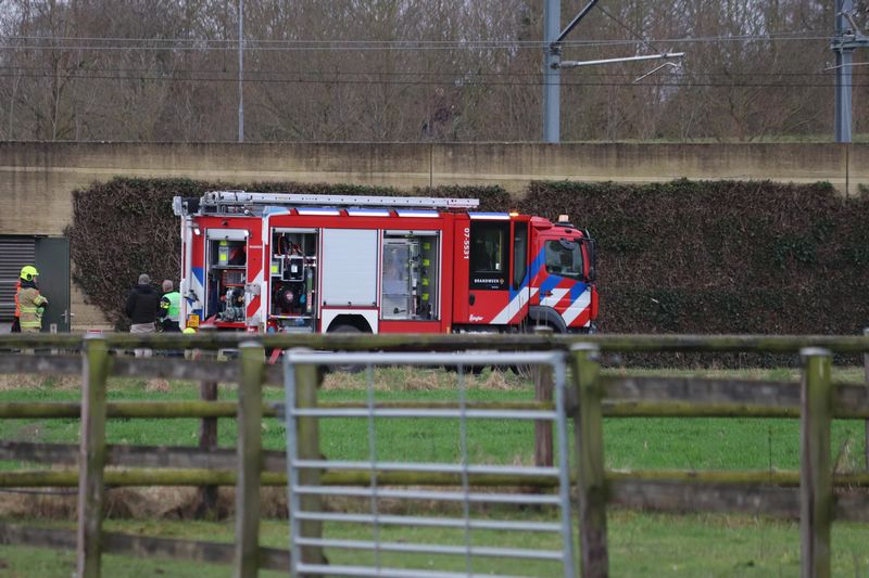 Goederentrein met rookontwikkeling strandt in tunnel te Zevenaar